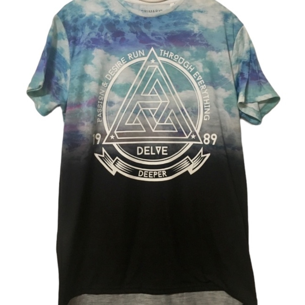 Primark size medium tie dye T-shirt